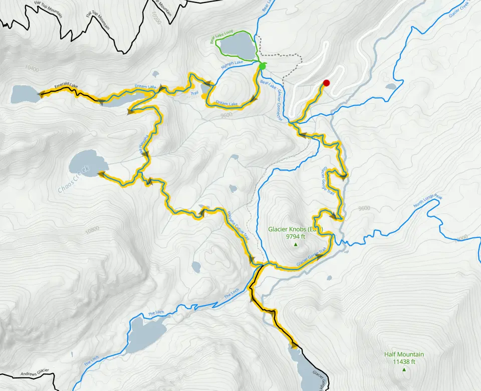 Five Lakes Hike